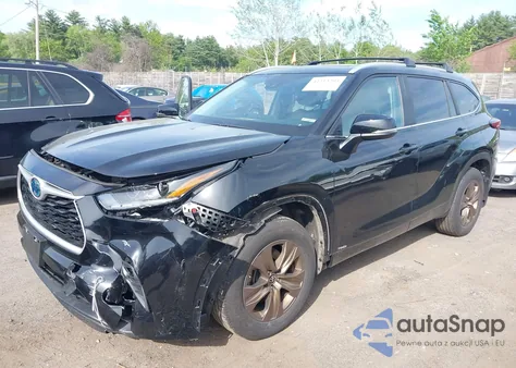 2023 Toyota Highlander Hybrid Xle Bronze из США, поврежденный, VIN 5TDABRCH9PS135442